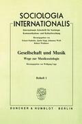 Lipp |  Gesellschaft und Musik - Wege zur Musiksoziologie. | eBook | Sack Fachmedien