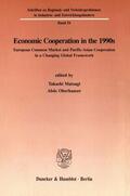 Oberhauser / Matsugi |  Economic Cooperation in the 1990s. | eBook | Sack Fachmedien