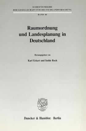 Eckart / Roch | Raumordnung und Landesplanung in Deutschland. | E-Book | sack.de