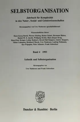 Niedersen / Schweitzer |  Selbstorganisation. | eBook | Sack Fachmedien