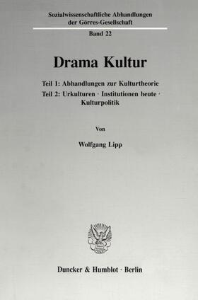 Lipp |  Drama Kultur. | eBook | Sack Fachmedien