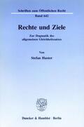 Huster |  Rechte und Ziele | eBook | Sack Fachmedien