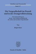 Kunz |  Die Vorgesellschaft im Prozeß und in der Zwangsvollstreckung. | eBook | Sack Fachmedien