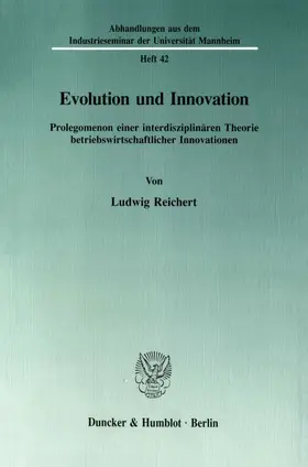 Reichert |  Evolution und Innovation. | eBook | Sack Fachmedien