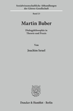 Israel |  Martin Buber. | eBook | Sack Fachmedien