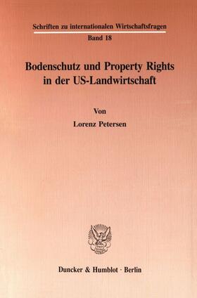 Petersen | Bodenschutz und Property Rights in der US-Landwirtschaft. | E-Book | sack.de