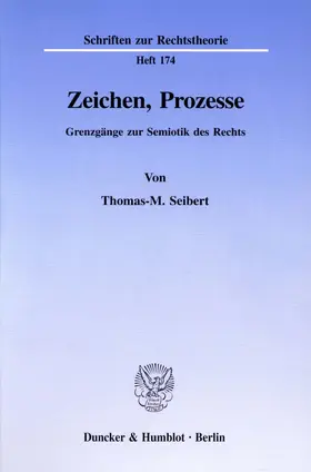 Seibert |  Zeichen, Prozesse. | eBook | Sack Fachmedien