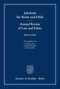 Byrd / Joerden / Hruschka |  Jahrbuch für Recht und Ethik / Annual Review of Law and Ethics. | eBook | Sack Fachmedien