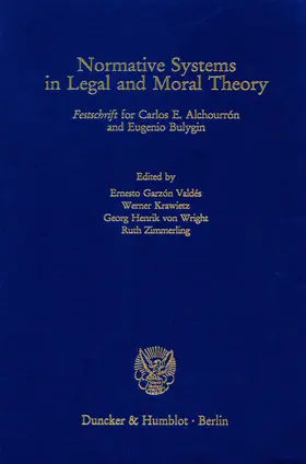 Garzón Valdés / Zimmerling / Krawietz |  Normative Systems in Legal and Moral Theory. | eBook | Sack Fachmedien