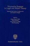 Garzón Valdés / Zimmerling / Krawietz |  Normative Systems in Legal and Moral Theory. | eBook | Sack Fachmedien