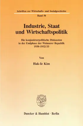 Kim |  Industrie, Staat und Wirtschaftspolitik. | eBook | Sack Fachmedien