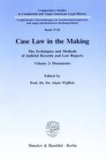 Wijffels |  Case Law in the Making | eBook | Sack Fachmedien