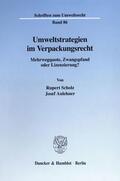 Scholz / Aulehner |  Umweltstrategien im Verpackungsrecht. | eBook | Sack Fachmedien