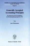 Wüstemann |  Generally Accepted Accounting Principles. | eBook | Sack Fachmedien