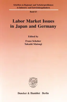 Schober / Matsugi |  Labor Market Issues in Japan and Germany | eBook | Sack Fachmedien