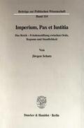 Schatz |  Imperium, Pax et Iustitia. | eBook | Sack Fachmedien