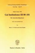Nelson / Manthe |  Gai Institutiones III 88 - 181. | eBook | Sack Fachmedien