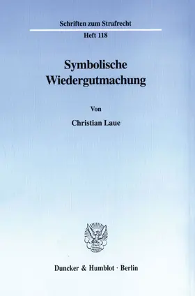 Laue |  Symbolische Wiedergutmachung. | eBook | Sack Fachmedien