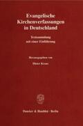 Kraus |  Evangelische Kirchenverfassungen in Deutschland. | eBook | Sack Fachmedien
