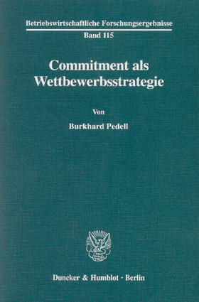 Pedell | Commitment als Wettbewerbsstrategie | E-Book | sack.de