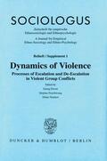 Elwert / Neubert / Feuchtwang |  Dynamics of Violence. | eBook | Sack Fachmedien