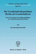 Hauschke |  Die Gesellschaft bürgerlichen Rechts als Gesellschafterin | eBook | Sack Fachmedien