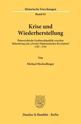 Hochedlinger |  Krise und Wiederherstellung | eBook | Sack Fachmedien