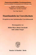 Bizer / Truger / Linscheidt |  Staatshandeln im Umweltschutz | eBook | Sack Fachmedien