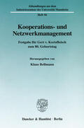 Bellmann |  Kooperations- und Netzwerkmanagement | eBook | Sack Fachmedien