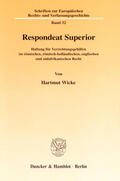 Wicke |  Respondeat Superior | eBook | Sack Fachmedien