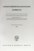 Berchem / Wolf / Kapp |  Literaturwissenschaftliches Jahrbuch. | eBook | Sack Fachmedien
