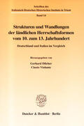 Dilcher / Violante |  Strukturen und Wandlungen der ländlichen Herrschaftsformen vom 10. zum 13. Jahrhundert. | eBook | Sack Fachmedien
