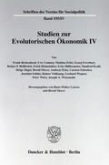 Lorenz / Meyer |  Studien zur Evolutorischen Ökonomik IV | eBook | Sack Fachmedien