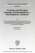 Schubert |  Ursachen und Therapien regionaler Entwicklungskrisen - | eBook | Sack Fachmedien