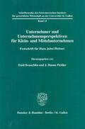 Brauchlin / Pichler |  Unternehmer und Unternehmensperspektiven für Klein- und Mittelunternehmen | eBook | Sack Fachmedien