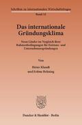Klandt / Brüning |  Das Internationale Gründungsklima | eBook | Sack Fachmedien