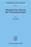 Peters |  Elemente einer Theorie der Verfassung Europas | eBook | Sack Fachmedien