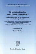 Pitschas |  Kriminalprävention und »Neues Polizeirecht«. | eBook | Sack Fachmedien
