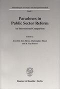 Hesse / Peters / Hood |  Paradoxes in Public Sector Reform: An International Comparison. | eBook | Sack Fachmedien