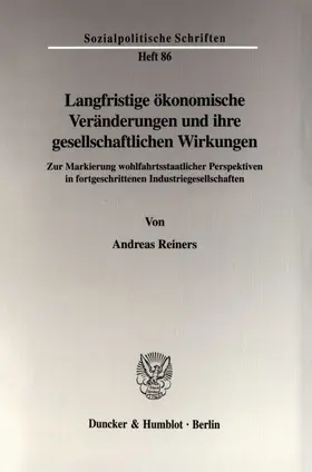 Reiners | Langfristige ökonomische Veränderungen und ihre gesellschaftlichen Wirkungen. | E-Book | sack.de