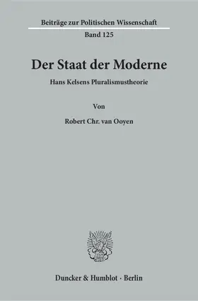 Ooyen |  Der Staat der Moderne | eBook | Sack Fachmedien