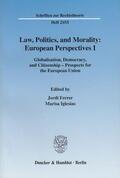 Ferrer Beltrán / Iglesias |  Law, Politics, and Morality: European Perspectives I. | eBook | Sack Fachmedien