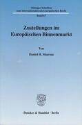 Sharma |  Zustellungen im Europäischen Binnenmarkt. | eBook | Sack Fachmedien