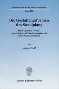 Wolff |  Die Gestaltungsformen des Sozialplans. | eBook | Sack Fachmedien