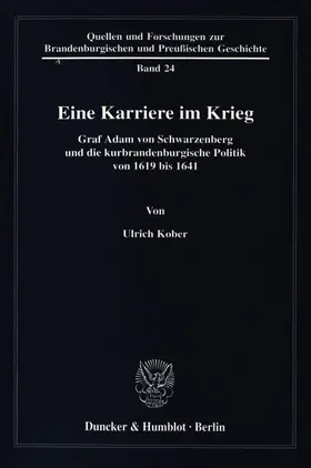 Kober |  Eine Karriere im Krieg. | eBook | Sack Fachmedien