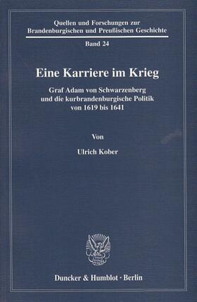 Kober | Eine Karriere im Krieg. | E-Book | sack.de
