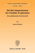 Fildhaut |  Die libri disputationum des Claudius Tryphoninus | eBook | Sack Fachmedien