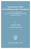 Vogel / Horowski |  Leistung im Alter bei Parkinsonscher Krankheit. | eBook | Sack Fachmedien