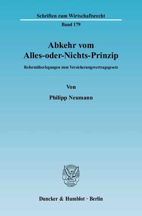 Neumann | Abkehr vom Alles-oder-Nichts-Prinzip | E-Book | sack.de
