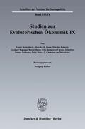 Kerber |  Studien zur Evolutorischen Ökonomik IX | eBook | Sack Fachmedien